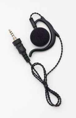 ねじ込み式耳掛け型イヤホン