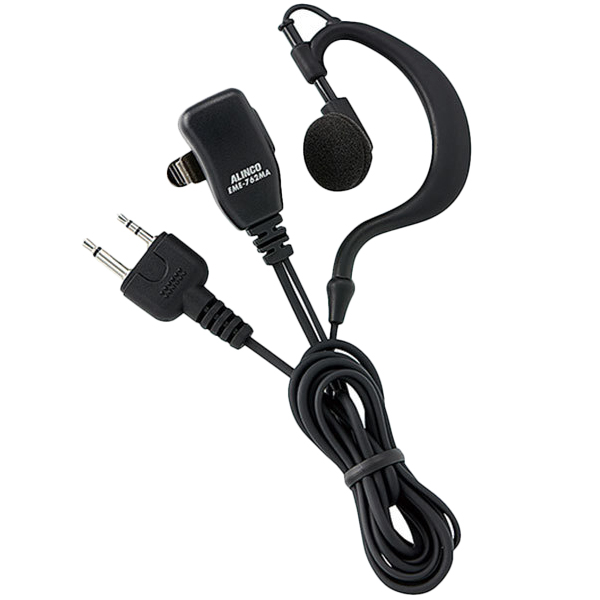 耳掛け型オープンエアーイヤホンマイク 2ピン