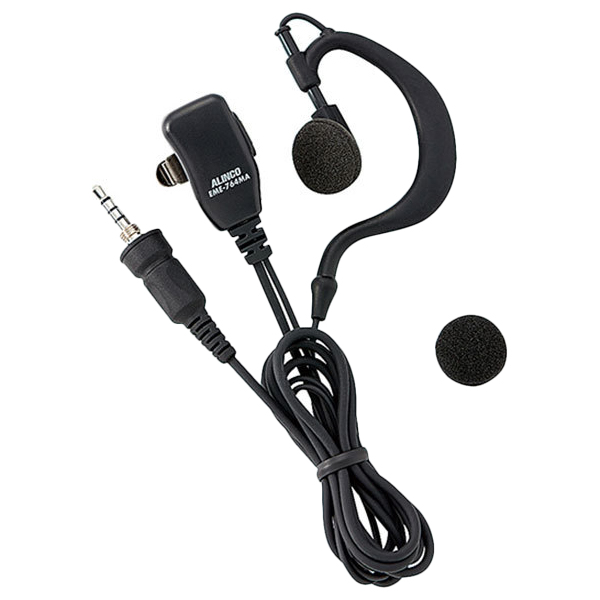 耳掛け型オープンエアーイヤホンマイク 1ピン