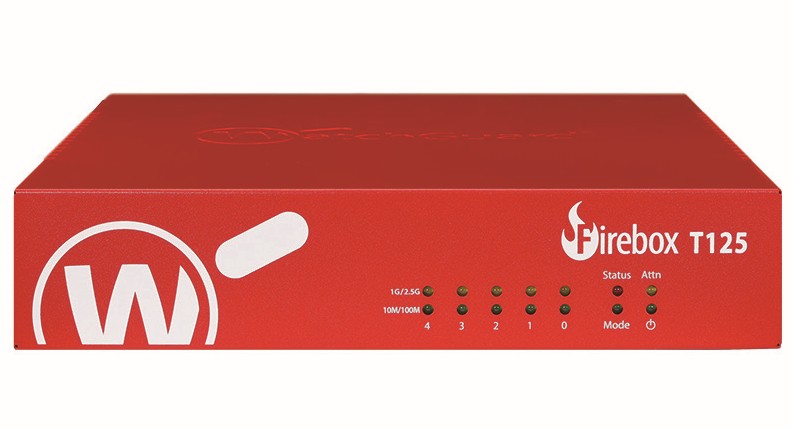 WatchGuard Firebox T125 with 1-yr Standard Support