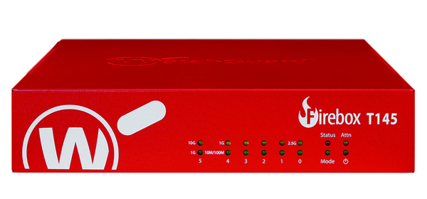 Trade Up to WatchGuard Firebox T145 with 5-yr Total Security Suite