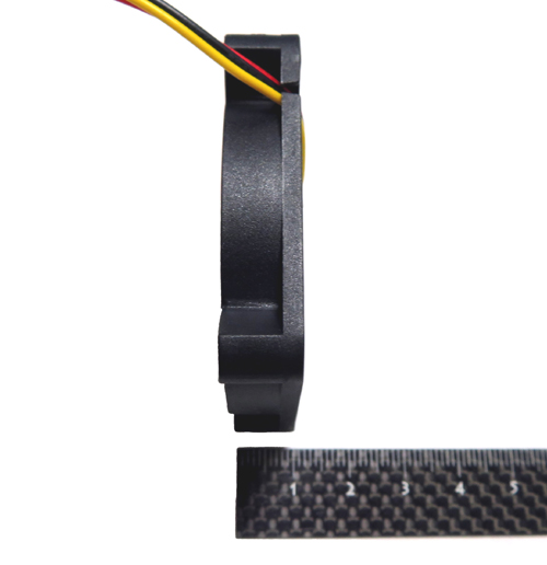 50mm角 厚さ10mm DC12V Lowスピードファン