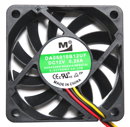 60mm角 厚さ10mm DC12V Highスピードファン