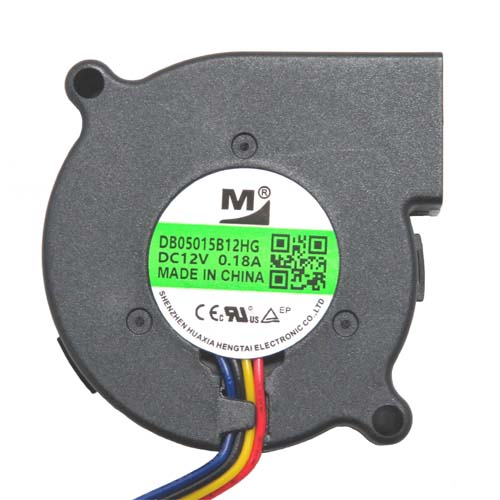 51mm厚さ15mm DC12V PWMブロワーファン