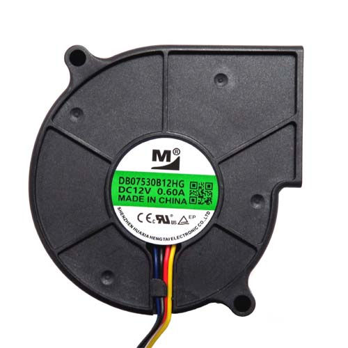 75mm厚さ30mm DC12V PWMブロワーファン