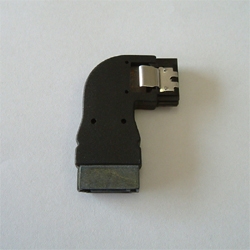 シリアルATA片右L型変換アダプタ