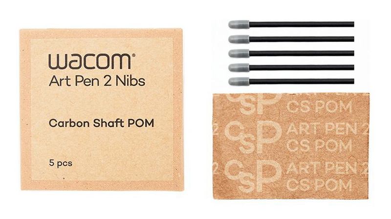 Wacom Art Pen 2用カーボンシャフト芯(5本)