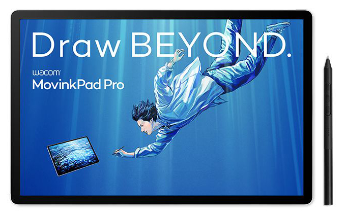 Wacom MovinkPad Pro 14 (Snapdragon 8s Gen 3/12GB/256GB/Android/14.0型/SIMスロット：なし)