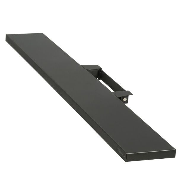 WALL テレビスタンド V2・V3・V5対応 サウンドバー棚板 Lサイズ サテンブラック