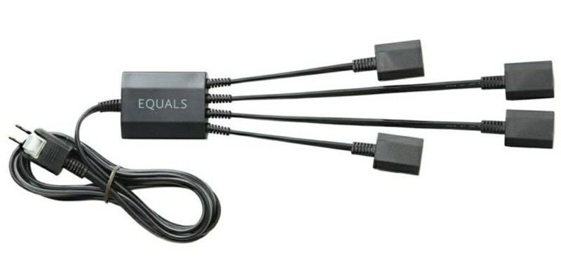 WALL テレビスタンド マグネット付きスマート電源タップ