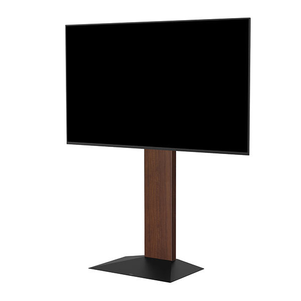 ディスプレイスタンド テレビスタンド 業務用 40～85型対応 WALL BIZ 3D BASE ウォールナット