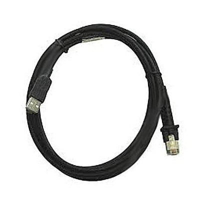 USBケーブル(TypeA、2m、ストレート(黒))