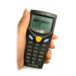 ロングレンジCCDスキャナ搭載バーコードハンディターミナル、2MBメモリ