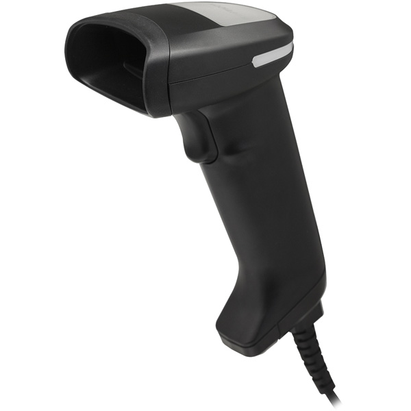 ガン型二次元コードリーダ 黒 RS232C