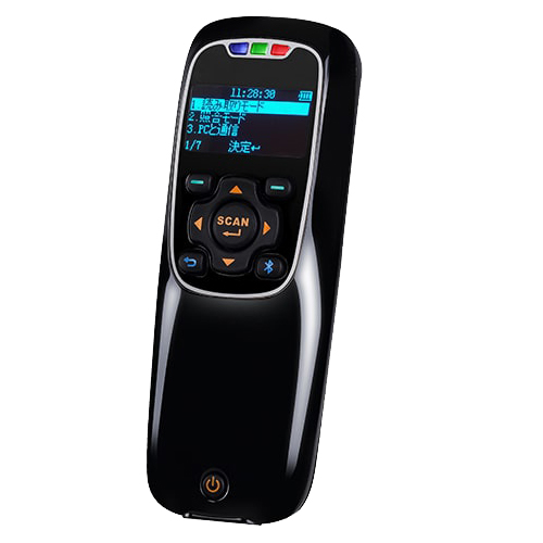 ワイヤレス1Dレーザバーコードリーダ ダークグレイ