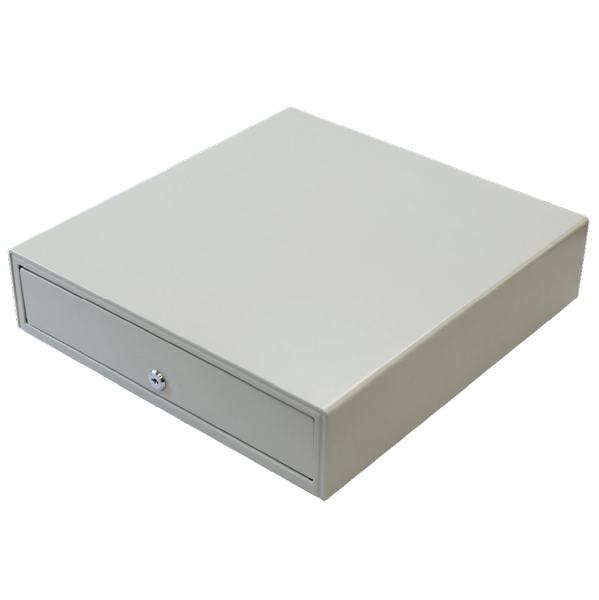 キャッシュドロア、3紙幣/6貨幣、RS232C、ケーブル1.8m