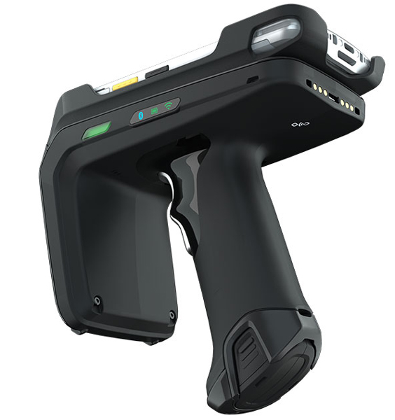 RFD40 UHFリーダー プレミアムモデル、円偏波アンテナ、Bluetooth、7000mAhバッテリ