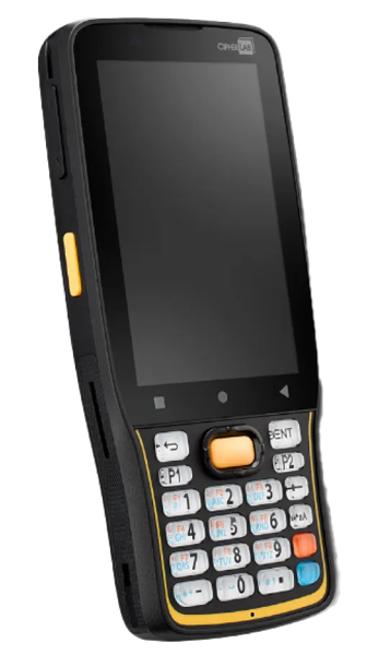 RK26本体 Android 12 ターミナル、2D 10度アングル、SIM+WIFI+NFCモデル、スタンダードレンジ、クリスタル25キー、標準バッテリー、スナップオンUSBケーブル付