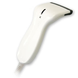 SuperiorScan バイブ付抗菌タッチスキャナ 白色 USB I/F 強化ケーブル屈曲80万回以上