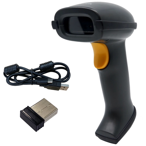 MS838B ワイヤレス2Dイメージャスキャナ USB通信ドングル 通信充電兼用USBケーブル付属 (WELCOMアプリライセンス付)