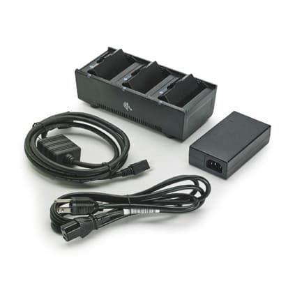 ZQ310 Plus 320 Plus バッテリー3連充電器 ACアダプタ ACコード同梱 Zebra