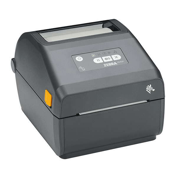 デスクトッププリンタ Zebra ZD421 感熱式 203dpi 4インチ USB USBHost Ethernet Bluetooth ラベル印刷