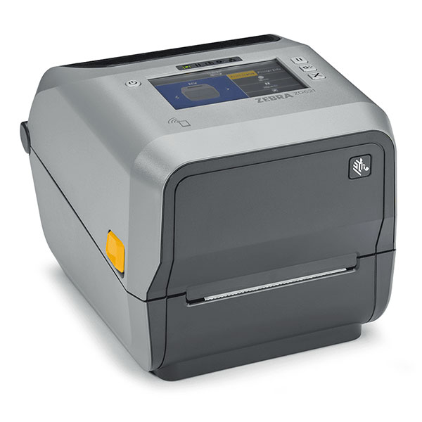 デスクトッププリンタ Zebra ZD621 熱転写式 203dpi 4インチ USB RS232C Ethernet Bluetooth USBHost ラベル印刷 剥離機能付き