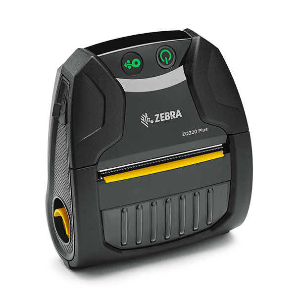 モバイルプリンタ Zebra ZQ320 Plus 感熱式 203dpi 3インチ USB Wi-Fi Bluetooth ラベル印刷 レシート印刷