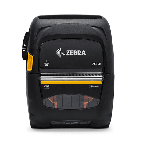 RFID対応モバイルプリンタ Zebra ZQ511 RFID 感熱式 203dpi 3インチ USB Wi-Fi Bluetooth ラベル印刷 レシート印刷