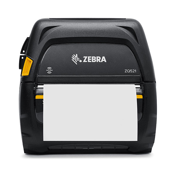 RFID対応モバイルプリンタ Zebra ZQ521 RFID 感熱式 203dpi 4インチ USB Wi-Fi Bluetooth ラベル印刷 レシート印刷