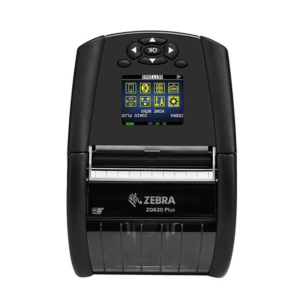 モバイルプリンタ Zebra ZQ620 Plus 感熱式 203dpi 3インチ USB Bluetooth RS232C ラベル印刷 レシート印刷