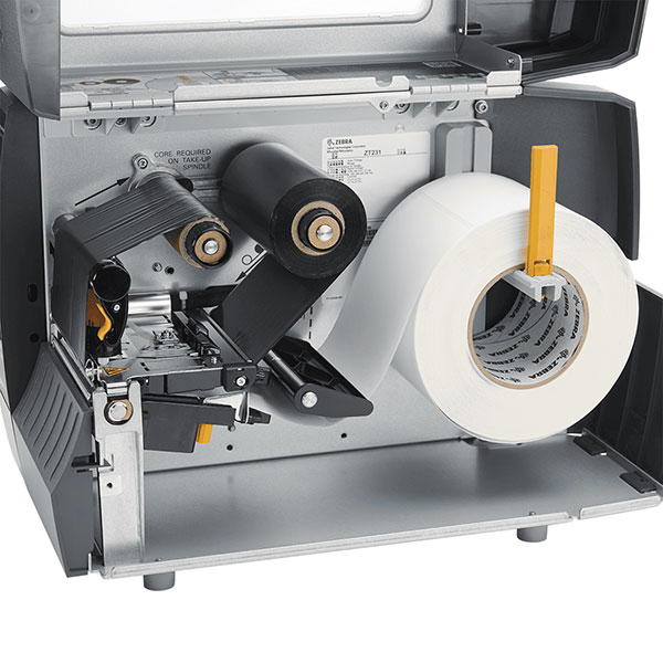 デスクトッププリンタ Zebra ZT231 熱転写式 300dpi 4インチ USB RS232C Ethernet Bluetooth USBHost ラベル印刷 剥離機能付き