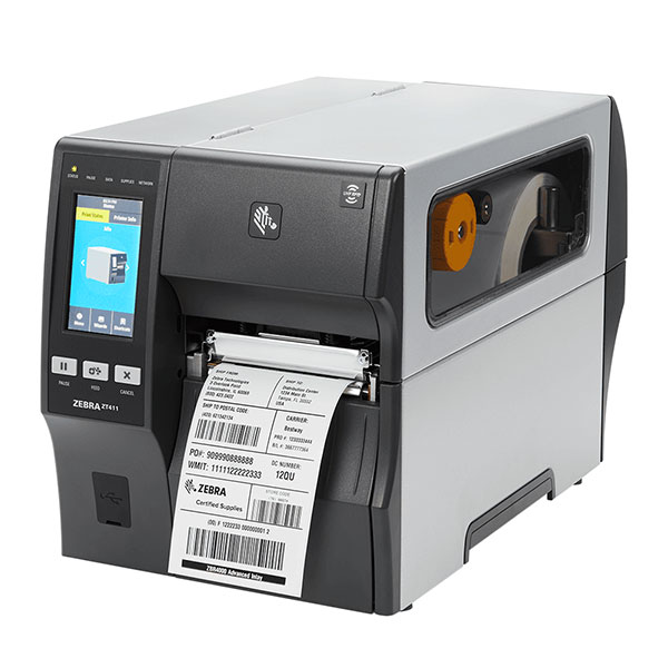 RFID対応産業用プリンタ Zebra ZT411 RFID 熱転写式 300dpi 4インチ USB RS232C Ethernet Bluetooth USBHost ラベル印刷