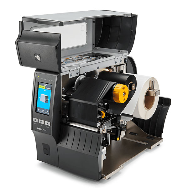 産業用プリンタ Zebra ZT411 熱転写式 600dpi 4インチ USB RS232C Ethernet Bluetooth USBHost ラベル印刷 剥離機能付き