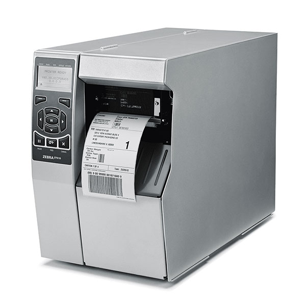 デスクトッププリンタ Zebra ZT510 熱転写式 203dpi 4インチ USB Ethernet RS232C Bluetooth ラベル印刷