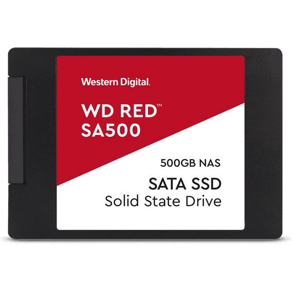 WD Red 3D NANDシリーズ SSD 500GB SATA 6Gb/s 2.5インチ 7mm 高耐久モデル 国内正規代理店品 WDS500G1R0A