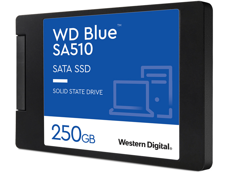 WD Blue SA510 SATA接続 2.5インチSSD 250GB 5年保証 WDS250G3B0A