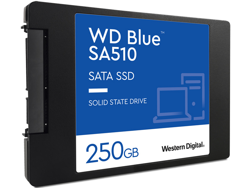 WD Blue SA510 SATA接続 2.5インチSSD 250GB 5年保証 WDS250G3B0A