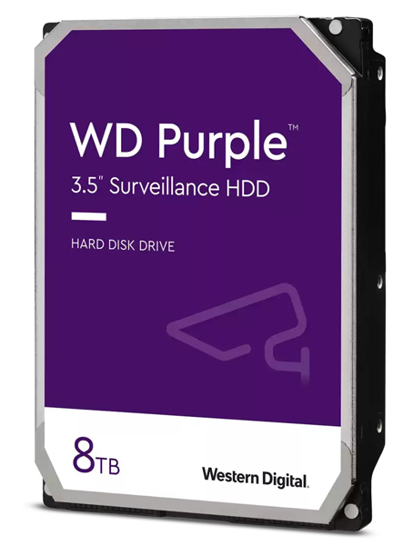 WD Purple 内蔵HDD 3.5インチ 8TB SATA6Gb/s 3年保証 WD85PURZ