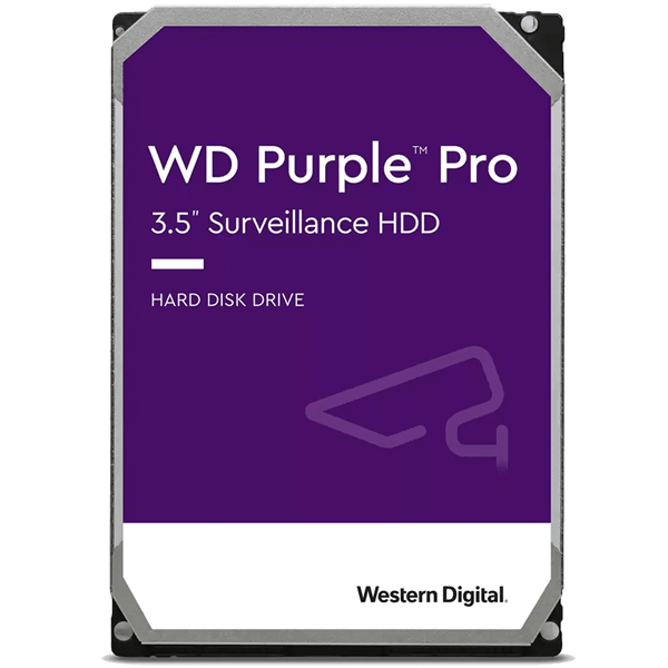WD Purpleシリーズ 3.5インチ内蔵HDD 監視カメラ向け 18TB SATA 3.0(SATA 6Gb/s) 5年保証 WD181PURP
