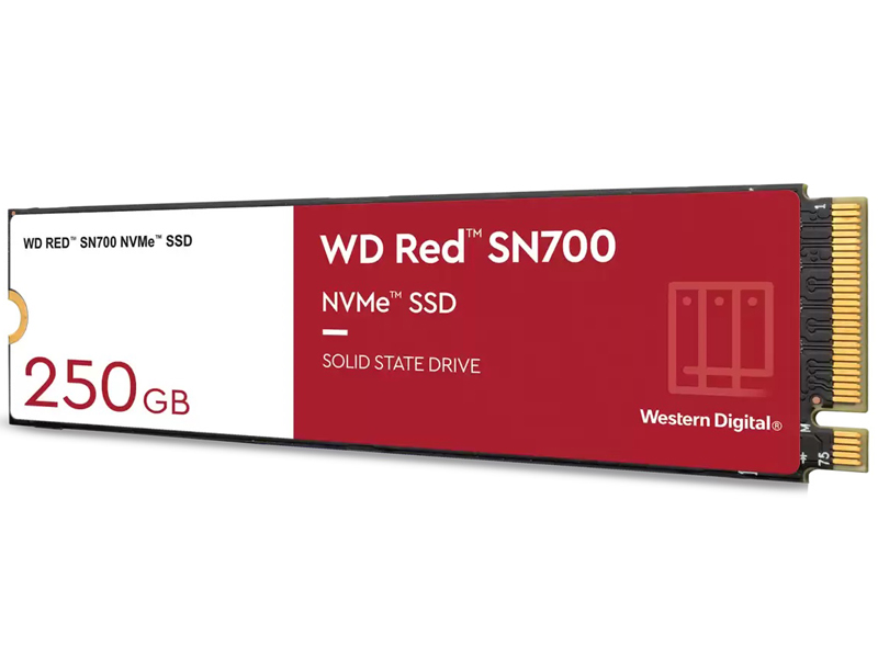 WD Red SN700シリーズ NVMe接続 M.2 2280 SSD 250GB 5年保証 WDS250G1R0C