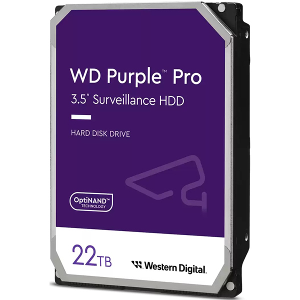 WD Purple Pro セキュリティシステム向け SATA6G接続 3.5インチHDD 22TB 5年保証 WD221PURP