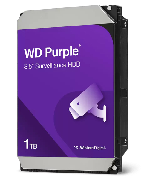 WD Purpleシリーズ 3.5インチ内蔵HDD SATA6.0Gb/s 64MB 3年保証 1TB WD11PURZ