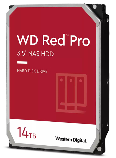 WD Red Pro 内蔵HDD 3.5インチ 14TB SATA6Gb/s 5年保証 WD142KFGX
