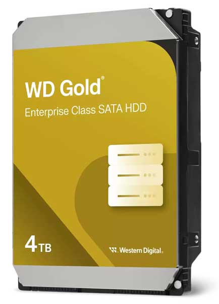 WD Gold 内蔵HDD 3.5インチ 4TB SATA6Gb/s 5年保証 WD4004FRYZ