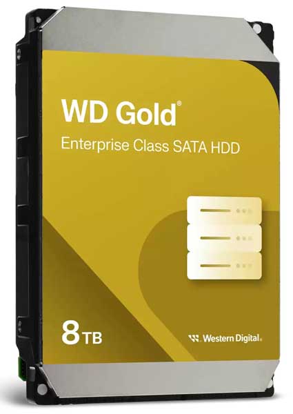 WD Gold 内蔵HDD 3.5インチ 8TB SATA6Gb/s 5年保証 WD8005FRYZ