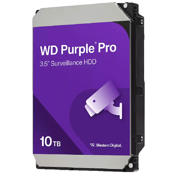 WD Purple Pro セキュリティシステム向け SATA3 6Gbps(SATA6G) 3.5型 ハードディスク 10TB WD102PURP