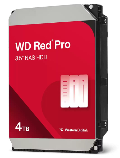 WD Red Proシリーズ 3.5インチ内蔵HDD SATA6.0Gb/s 7200回転 256MB 5年保証 4TB WD4005FFBX