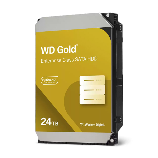 WD Gold エンタープライズクラス SATA3 6Gbps(SATA6G) ハードディスク 24TB WD242KRYZ