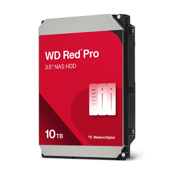 WD Red Pro NAS向け SATA3 6Gbps 3.5インチ HDD 10TB